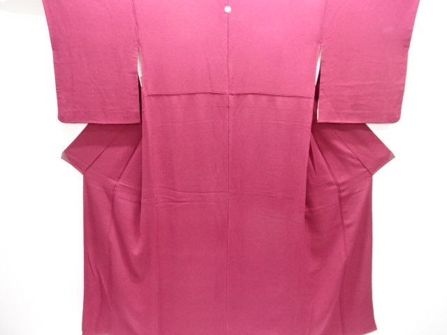 縮緬地色無地着物